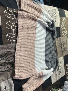 Color Block Knit Sweater