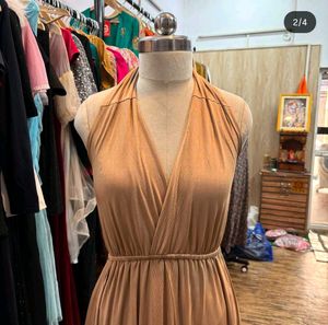 Elegant Halter Maxi Dress