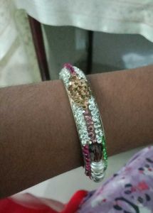Sparkling Rhinestone Bangle