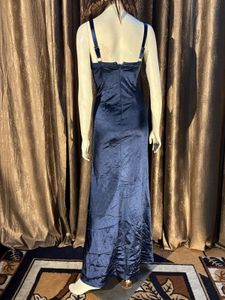 Elegant Navy Blue Maxi Dress