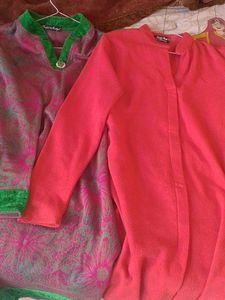 Combo Woolen Kurti Full Sleeve Warm Top For Jeans
