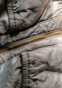 Brown Fur Hooded Coat