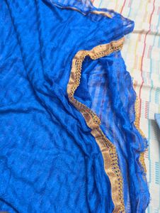 Blue Dupatta