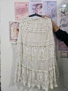 Crochet Tiered Skirt