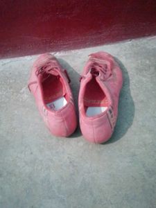 Pink Striped Adidas Soccer Cleats