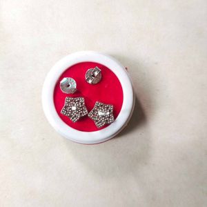 925Sterling Silver Star ⭐ Bloom Beautiful Earrings