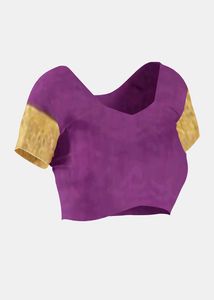 Elegant Purple Saree