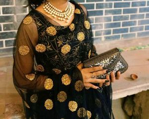 Black Anarkali Suit