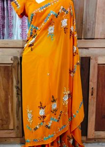 ❤️saree With Blouse