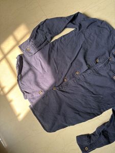 Navy Blue Shirt
