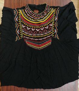 🌸 Colorful Thread Work Top – Jaipur Vibes 🌸