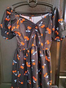 Cherry Print Dress