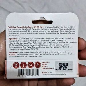 Wishcare tinted lipbalm