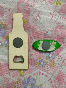 Kuala Lumpur Souvenir Bottle Opener, Fridge Magnet