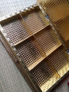 ✨ Elegant Golden Accessories Box – Perfect for Jew