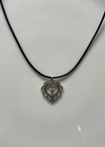 Heart Cross Necklace