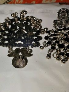 Elegant Black Stone Earrings