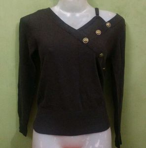 Stylish Asymmetrical Sweater