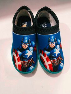 Cute Red Floral Shoes