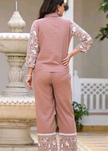 Elegant Embroidered Kurta Set