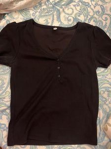 Cute Black Top