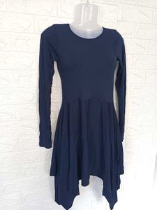 Imported navy blue dress