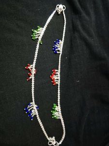 Anklet with Colorful Beads