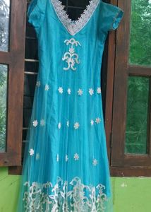 Chikankari Anarkali With Pant