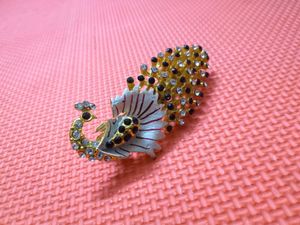 Peacock Style WOMEN HAIR CLIP BACK PIN