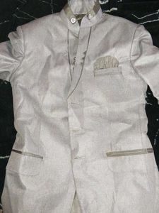 Elegant Cream Ethnic Jacket (Blazer) (cash pls)