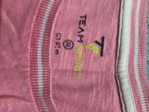 Pink Los Angeles Graphic Tee In XXL Size