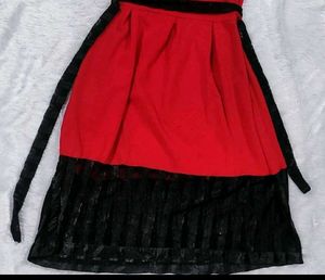 Red &amp; Black Dress