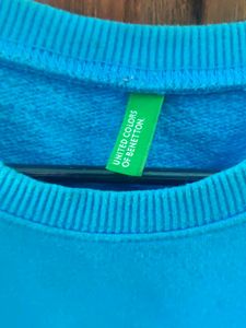 Benetton Sweatshirt 36-38 Chest