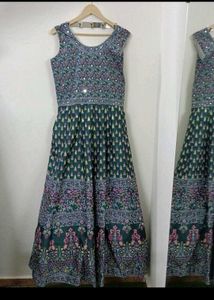 SILK WEDDING GOWN WITH DUPATTA