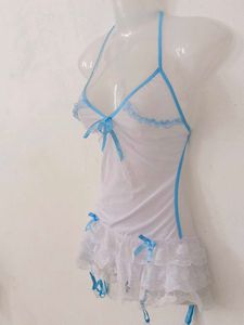 WHITE SEXY BABYDOLL