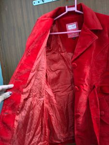 Red Velvet Coat