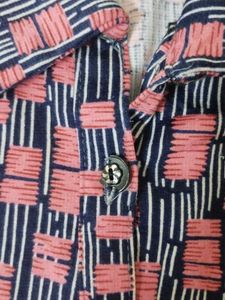 Patterned Button-Down Shirt