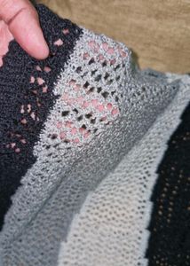 Colourblock Wool top