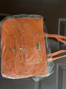 New Stylish Orange Tote Bag