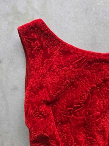 Red &amp; Black Party Dress