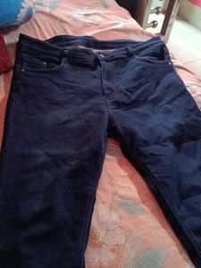 Dark Blue Denim Jeans