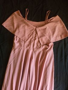 Layered off shoulder Dress