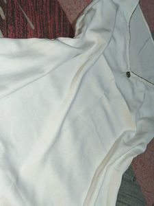 White Sleeveless Top