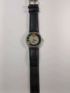 Two Vintage Timepieces | Black and Blue