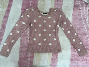 Coquette pink sweater 🎀