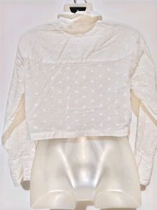 🎊Buy 1, Get 1 Free🎁32"-34" White Heart Crop Top