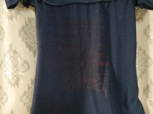 Cut Shoulder Top