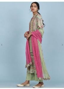 Aarke Ritu KumarGeometric Print StraightKurta Set