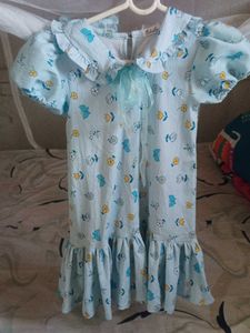 Cute Floral Baby Girl Dress