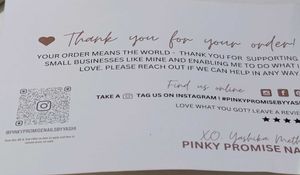Pink Press-On Nails